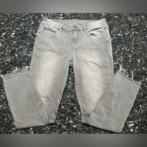 Articles of Society Gray Cropped Jeans Size 28